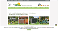 Desktop Screenshot of gfp-international.com